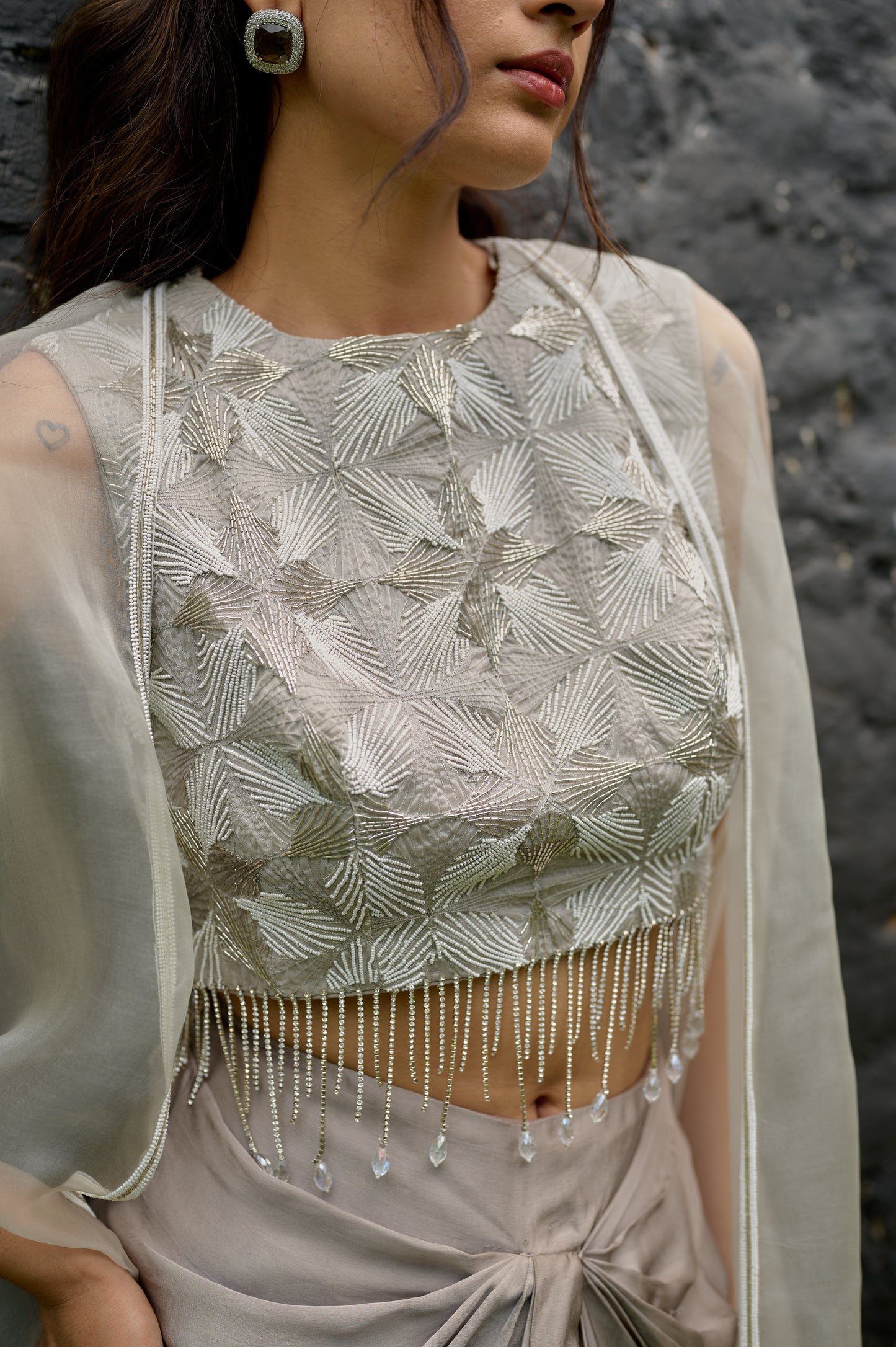 Misty Rosewood(Blouse with shrug)