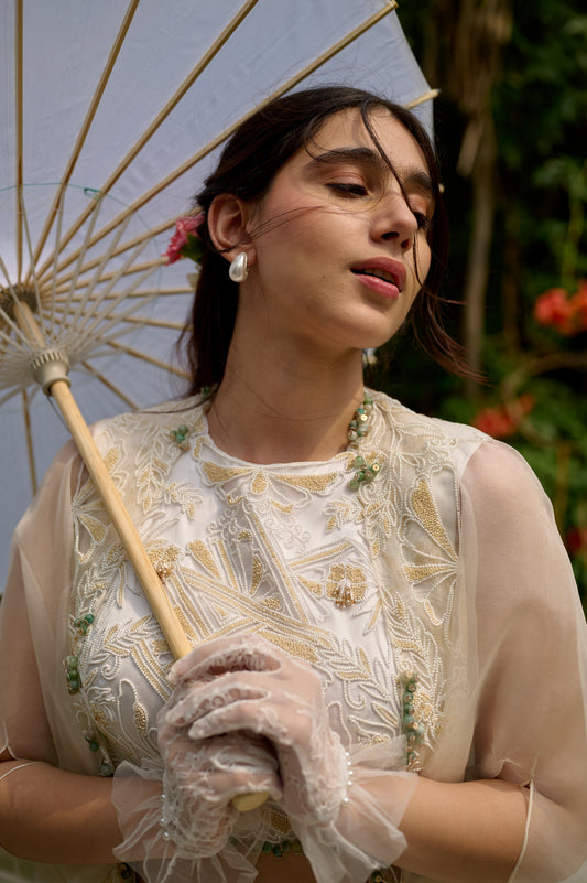 Lady Seraphina(Blouse with cape)