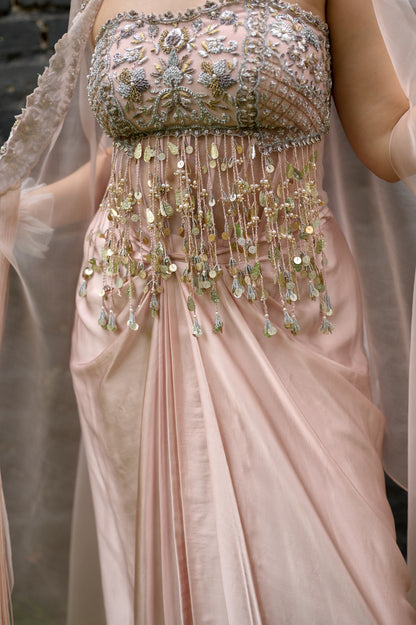 Rosette Aura(Co-ord set with cape)