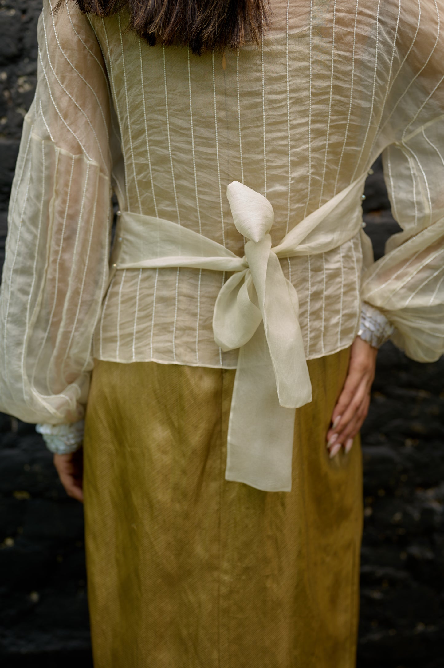 Ivory Glem Ensemble(Dress)