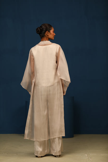 Silken Shadows(Slip with pants and jacket)