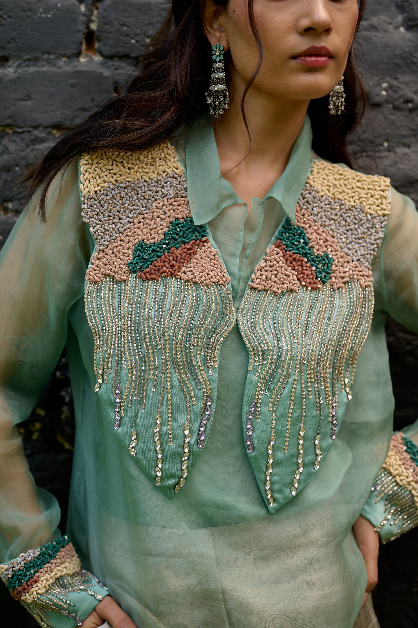 The Mint Wiscountess (Top with slip)