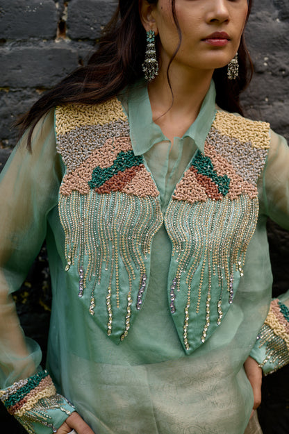 The Mint Wiscountess (Top with slip)