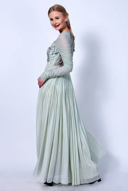 Gathered Gown