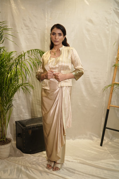 Divine Drape(drape skirt)