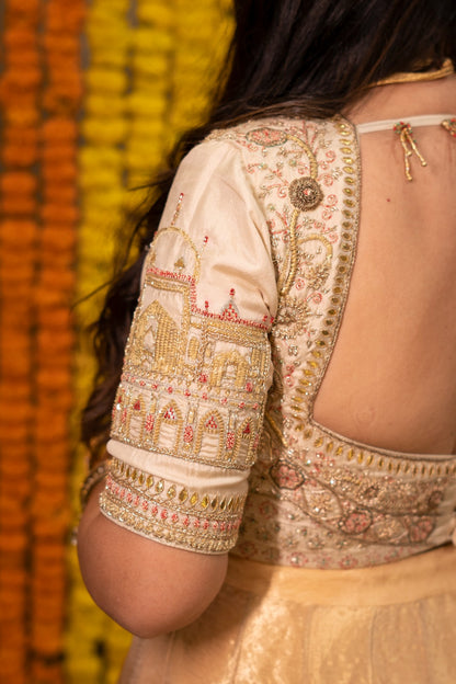 Golden Lehenga