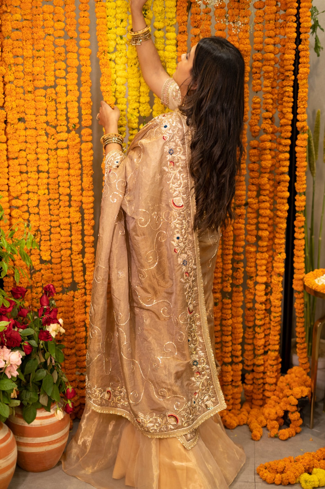 Golden Lehenga