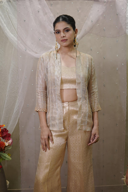 Golden Haze(Jacket with bustier)