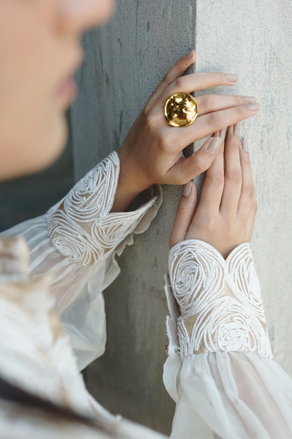 Pearl & Gold(Shirt with bustier)