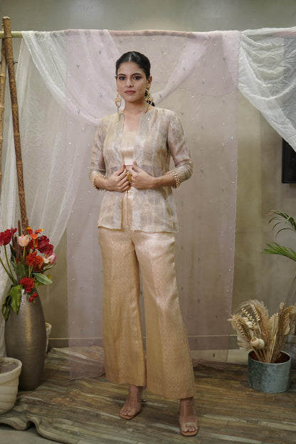 Golden Haze(Jacket with bustier)