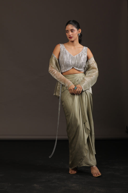 Olive Reverie (Skirt)